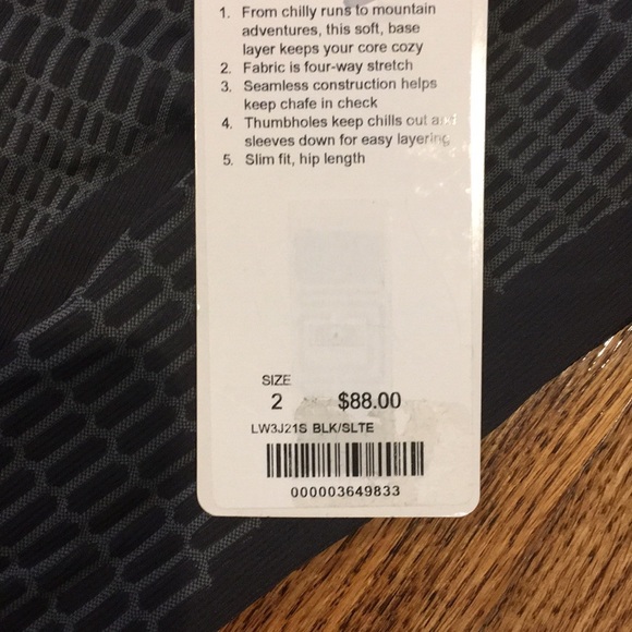 Lululemon Long Sleeves Size 2 - Picture 3 of 4